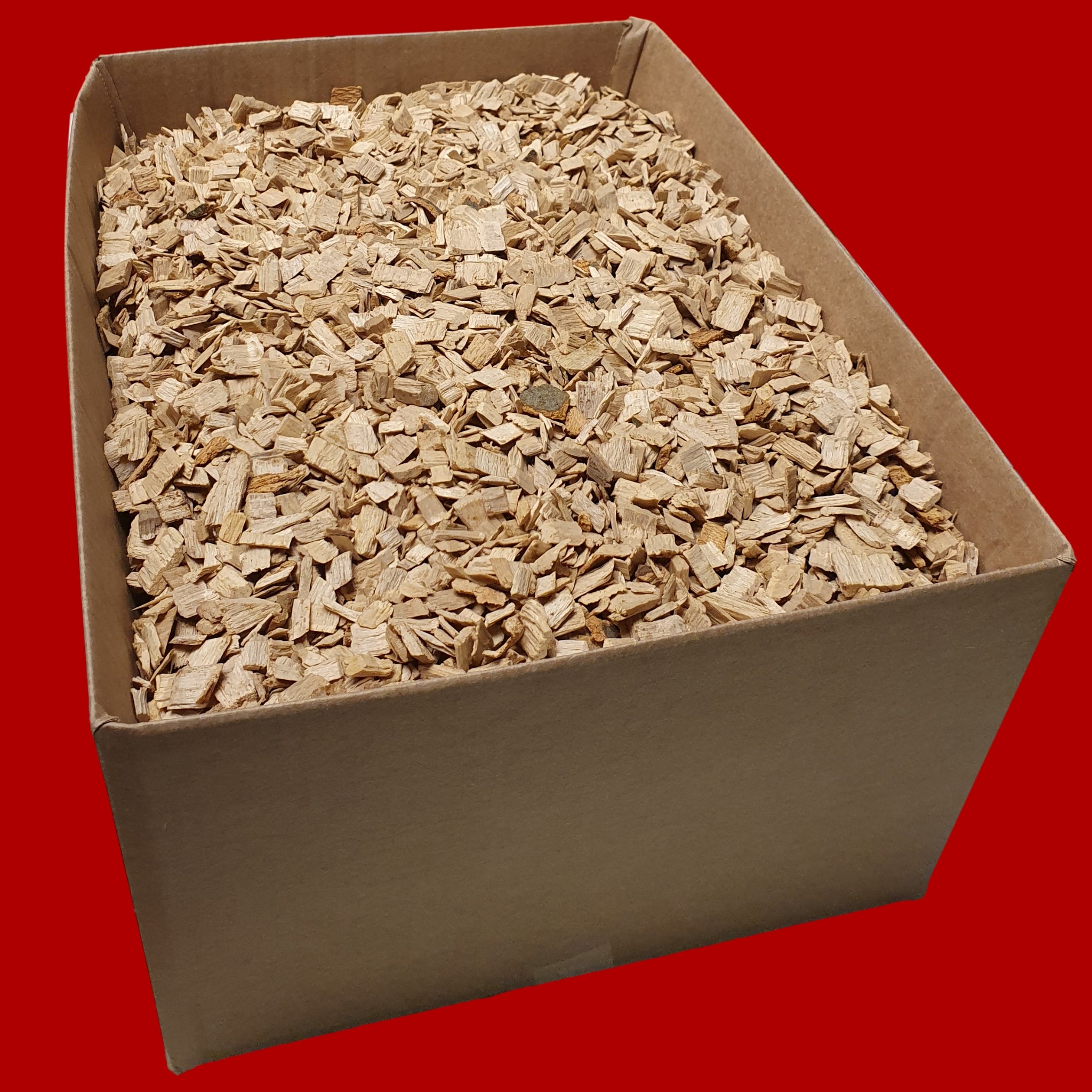 ExstreamBBQ HICKORY BBQ Smoking Wood Chips 10L Box for BBQs, Smokers Pizza Ovens For Beef, Pork, Poultry Game Meats