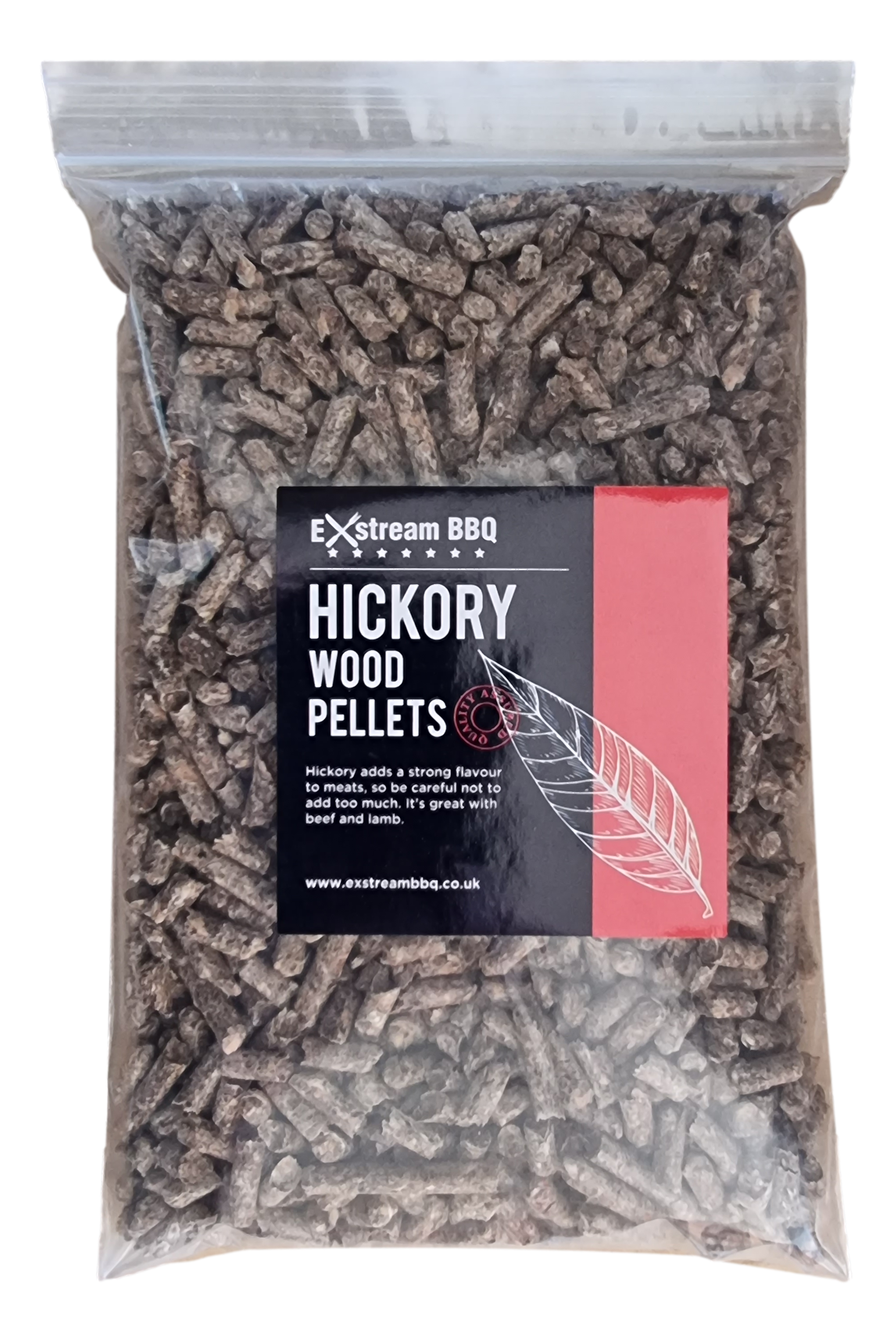 ExstreamBBQ Hickory Wood Pellets BBQ 1L Bag 610g For Ninja