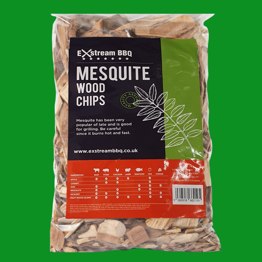 ExstreamBBQ MESQUITE BBQ Smoking Wood Chips 3L Bag For Ninja